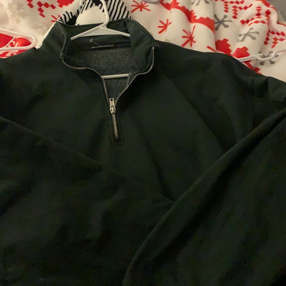 brandy melville quarter zip